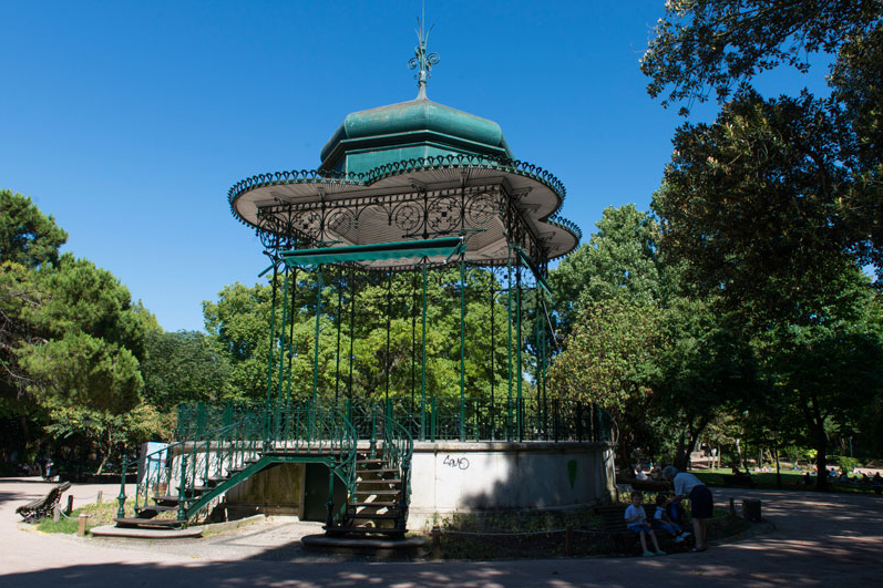 Jardim da Estrela 19th century gazebo