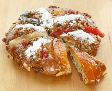 King Cake, or Bolo Rei is one of the most beloved Portuguese cakes, eaten during the Holidays