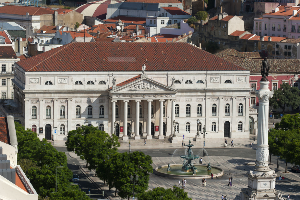 D. Maria II Theatre in Lisbon