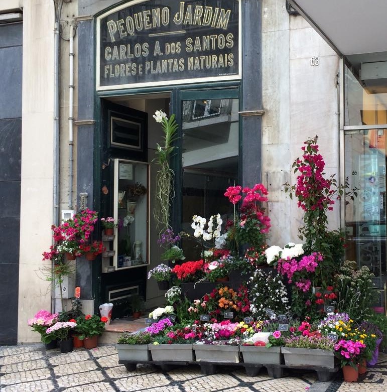 The most adorable florist in Chiado, Lisbon